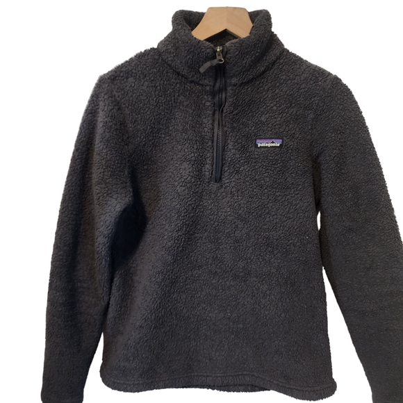 Patagonia Women's Los Gatos 1/4 Zip Pullover in Smoked Blue - Picture 10 of 13